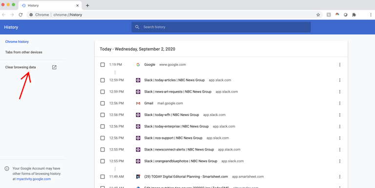 هل يجب عليك حذف السجل الخاص بك على جوجل كروم وكيفية حذفه